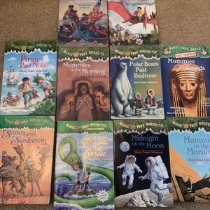 10 Magic tree house bookz
